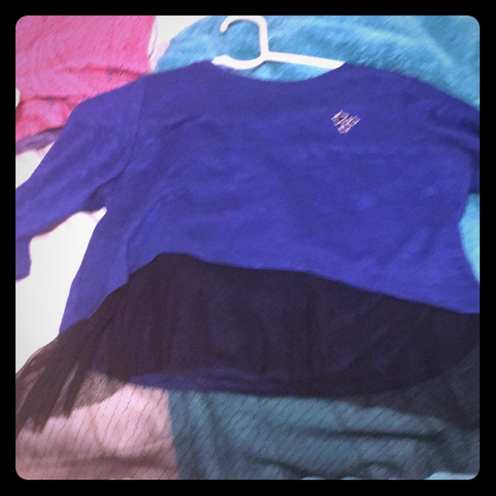 A blue sweater from Disney actor Skai Jackson!!!
